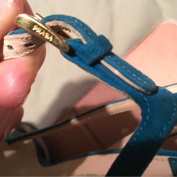 Prada Beautiful Platform High Heels Euro Size 38 / US 7.5 - Picture 10 of 16